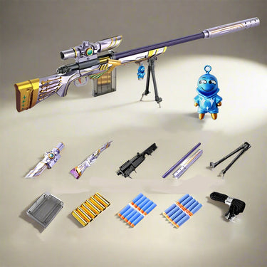 MANUAL AWM BULLET SHELL JUMPING AIR SOFT GUN